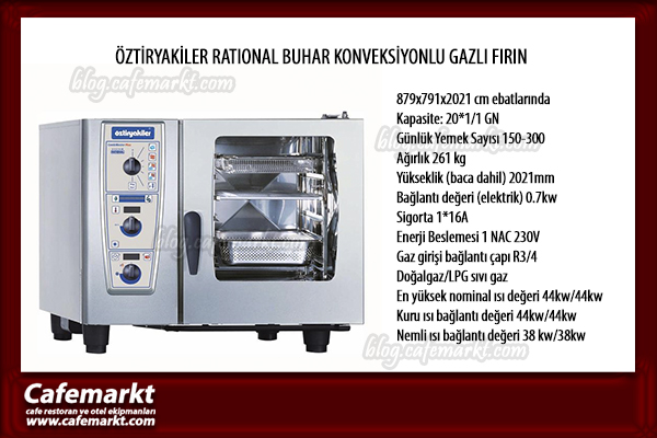 Öztiryakiler Rational Fırın
