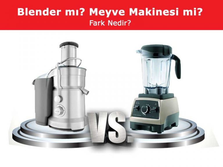 Blender mı? Meyve Makinesi mi?