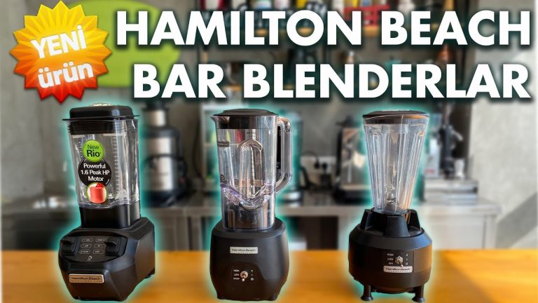 Hangi Hamilton Beach Bar Blender Size Uygun?