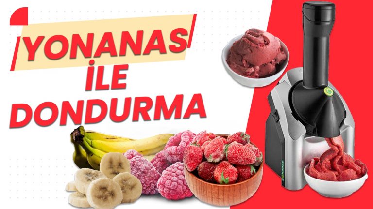 Yonanas Tatlı Püre Makinesi ile Meyveleri Değerlendirin!