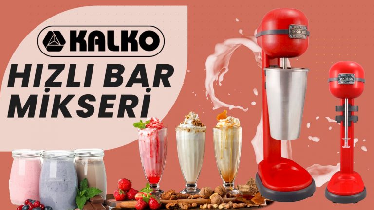 Kalko Bar Mikseri ile Lezzetli Milkshake Tarifleri