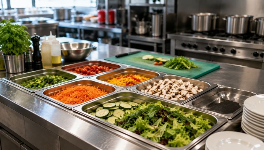 gastronorm küvet ölçüleri